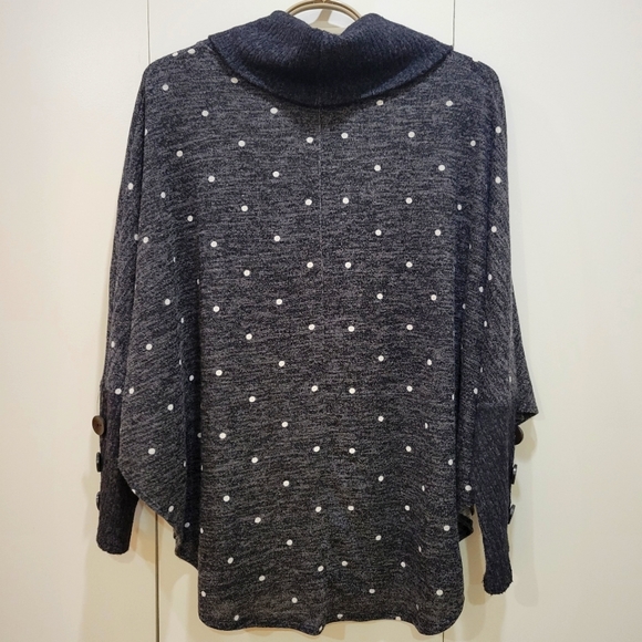 Papillon Poncho Sweater,  Size small - Picture 1 of 6